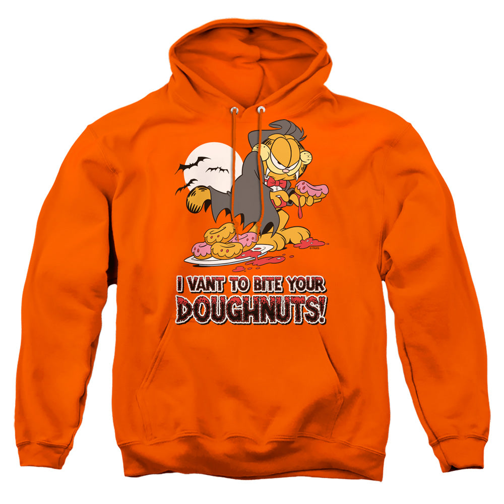 Garfield I Vant Doughnuts Mens Hoodie Orange