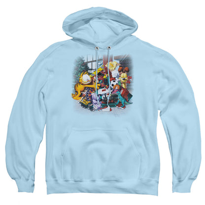 Garfield Mine! Mens Hoodie Light Blue