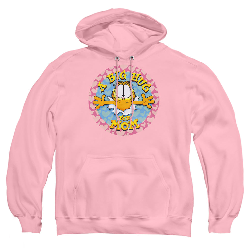 Garfield A Big Hug For Mom Mens Hoodie Pink