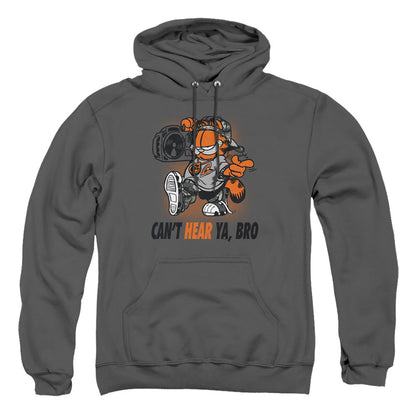 Garfield Oh Snap Mens Hoodie Charcoal