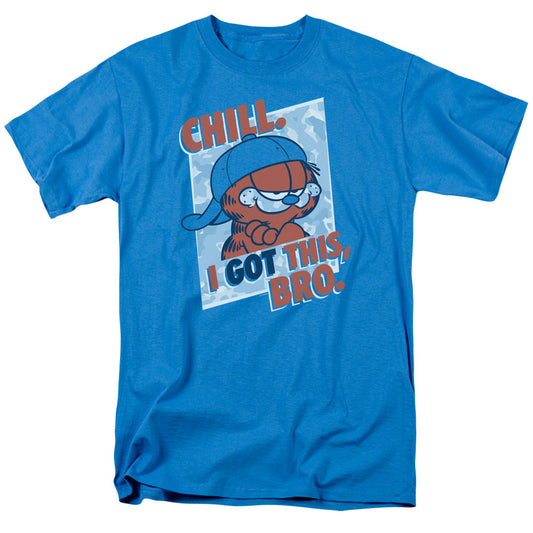 Garfield I Got This Bro Mens T Shirt Turquoise Officially Licensed