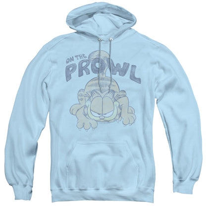 Garfield Prowl Mens Hoodie Light Blue