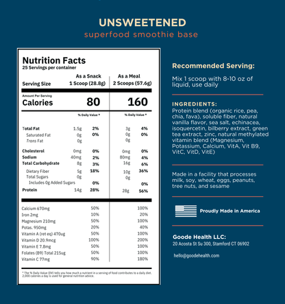 Goode Health Superfood - Single Retail