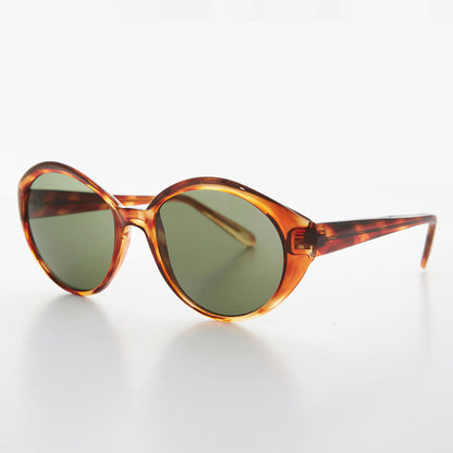 Round Women's Vintage Sunglass - Ginger