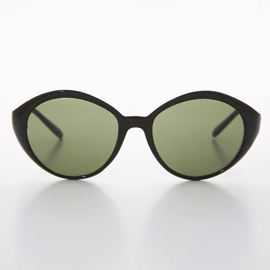 Round Women's Vintage Sunglass - Ginger