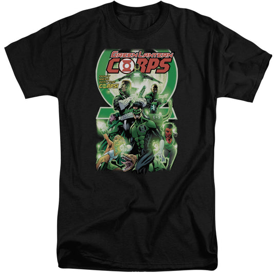 Green Lantern Gl Corps #25 Cover Mens Tall T Shirt Black Officially Licensed