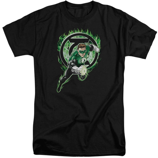 Green Lantern Space Cop Mens Tall T Shirt Black Officially Licensed