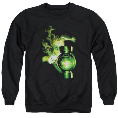 Green Lantern Lantern Light Mens Crewneck Sweatshirt Black