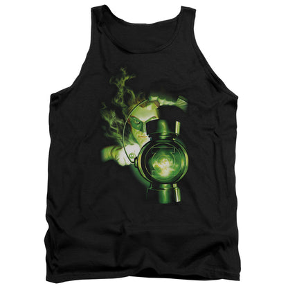 Green Lantern Lantern Light Mens Tank Top Shirt Black Officially Licensed