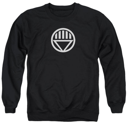 Green Lantern Black Lantern Logo Mens Crewneck Sweatshirt Black