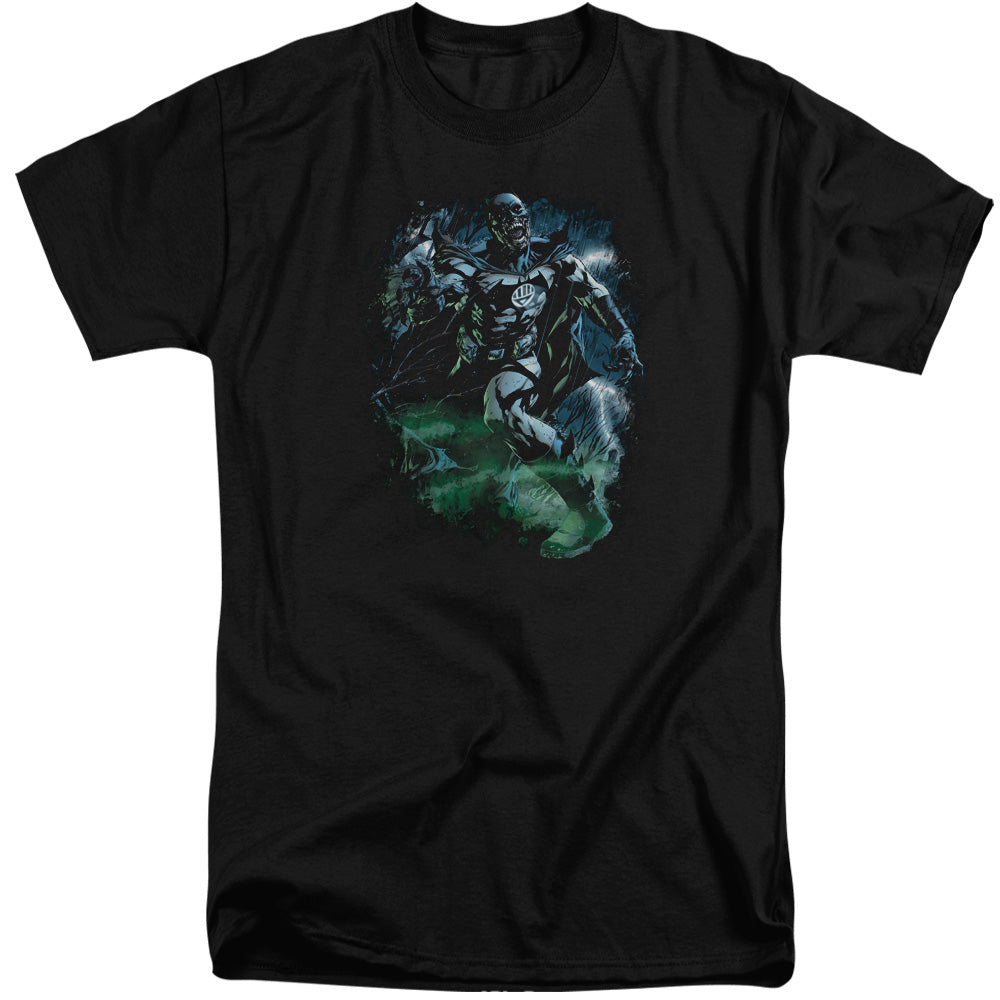 Green Lantern Black Lantern Batman Mens Tall T Shirt Black Officially Licensed
