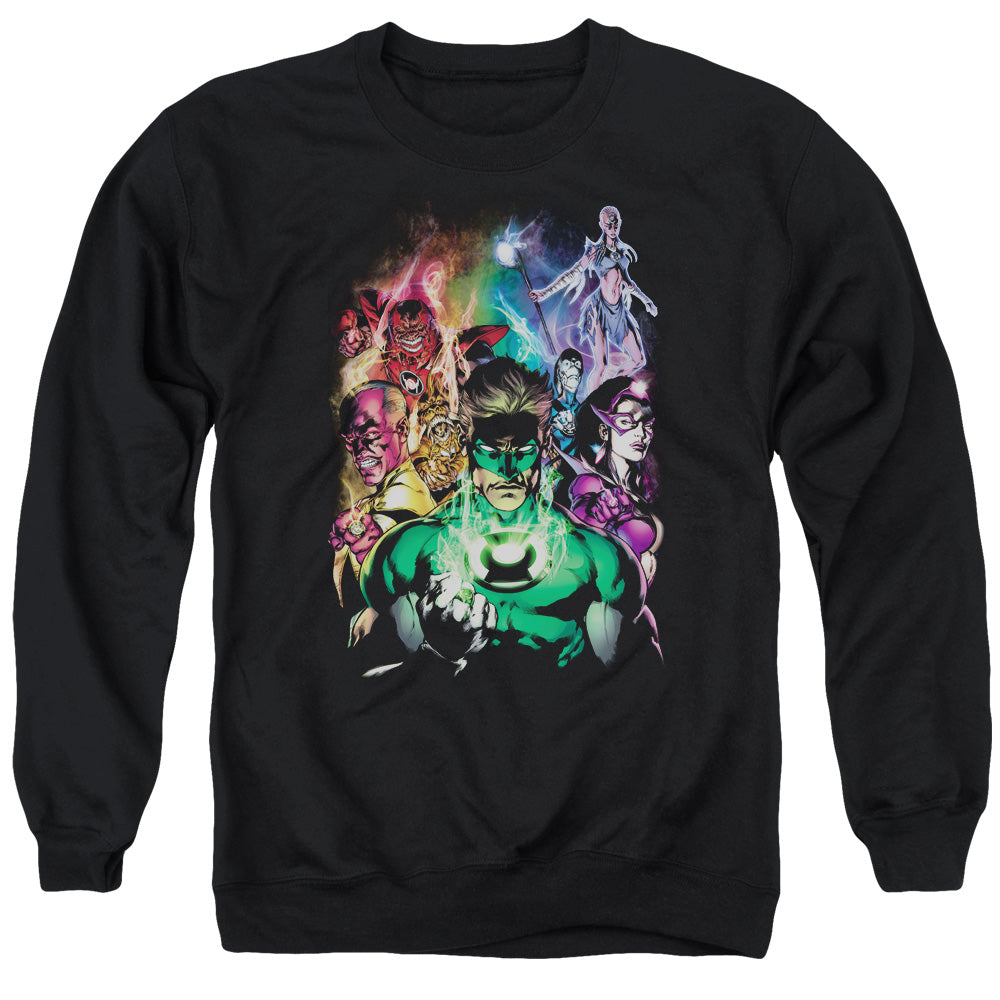 Green Lantern The New Guardians Mens Crewneck Sweatshirt Black