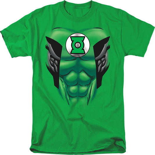 Green Lantern Costume Mens T Shirt Kelly Green Officially Licensed