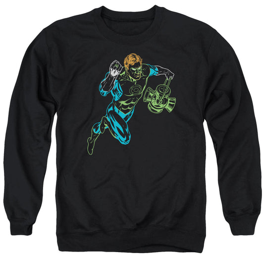 Gl Neon Lantern Mens Crewneck Sweatshirt Black