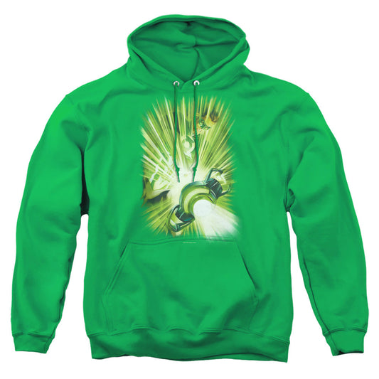 Green Lantern Lanterns Light Mens Hoodie Kelly Green Officially Licensed