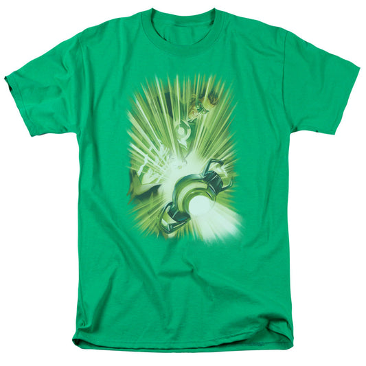 Green Lantern Lanterns Light Mens T Shirt Kelly Green Officially Licensed