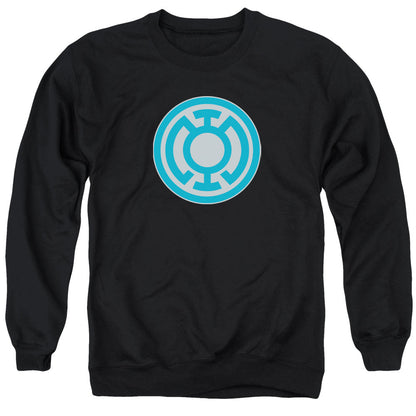 Green Lantern Blue Symbol Mens Crewneck Sweatshirt Black