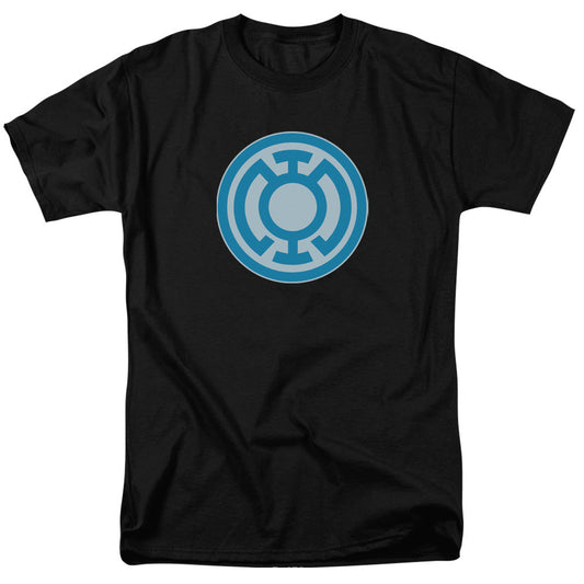 Green Lantern Blue Symbol Mens T Shirt Black Officially Licensed