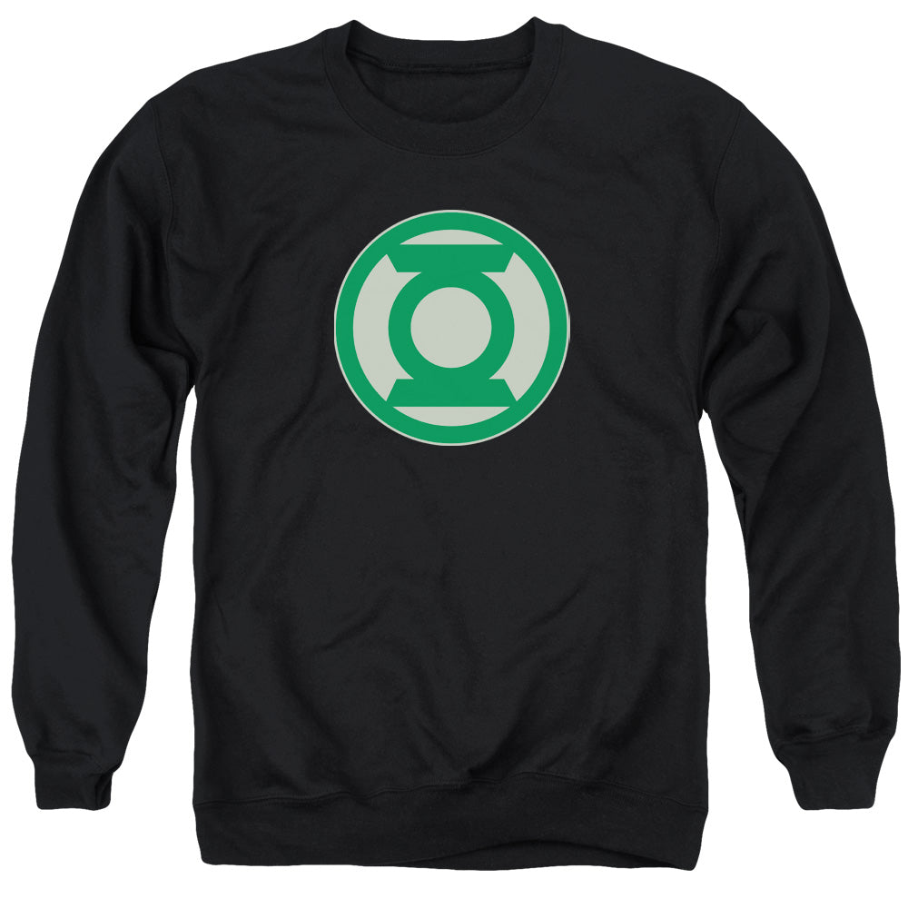 Green Lantern Green Symbol Mens Crewneck Sweatshirt Black