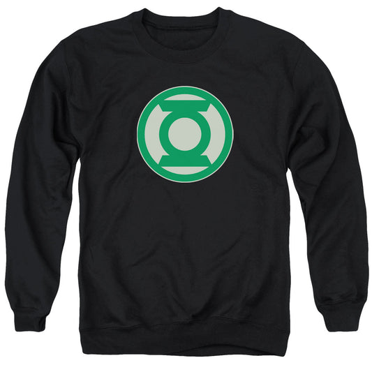 Green Lantern Green Symbol Mens Crewneck Sweatshirt Black
