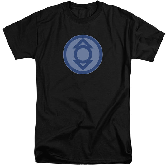 Green Lantern Indigo Symbol Mens Tall T Shirt Black Officially Licensed