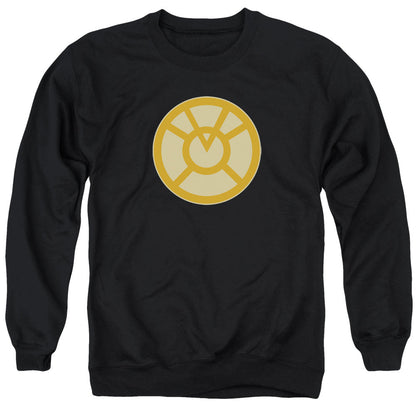 Green Lantern Orange Symbol Mens Crewneck Sweatshirt Black