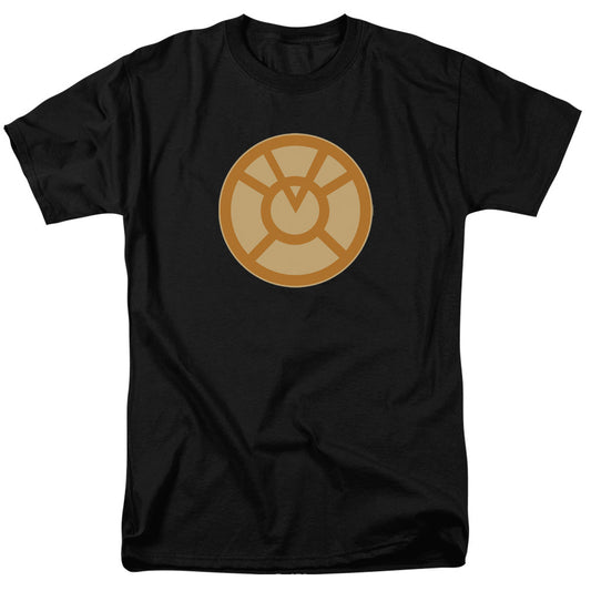 Green Lantern Orange Symbol Mens T Shirt Black Officially Licensed