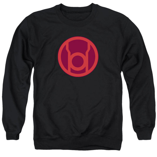 Green Lantern Red Symbol Mens Crewneck Sweatshirt Black