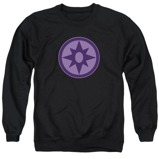 Green Lantern Sapphire Symbol Mens Crewneck Sweatshirt Black