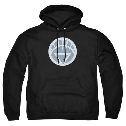 Green Lantern White Symbol Mens Hoodie Black Officially Licensed