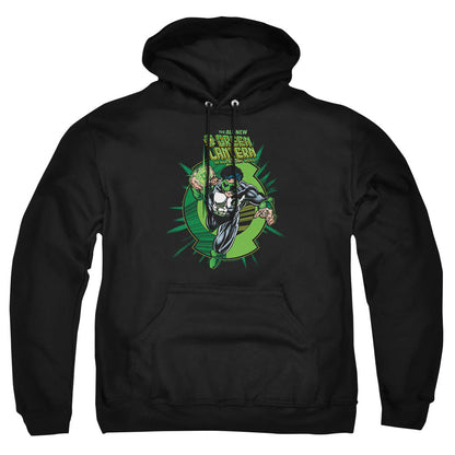 Green Lantern Rayner Cover Mens Hoodie Black Officially Licensed