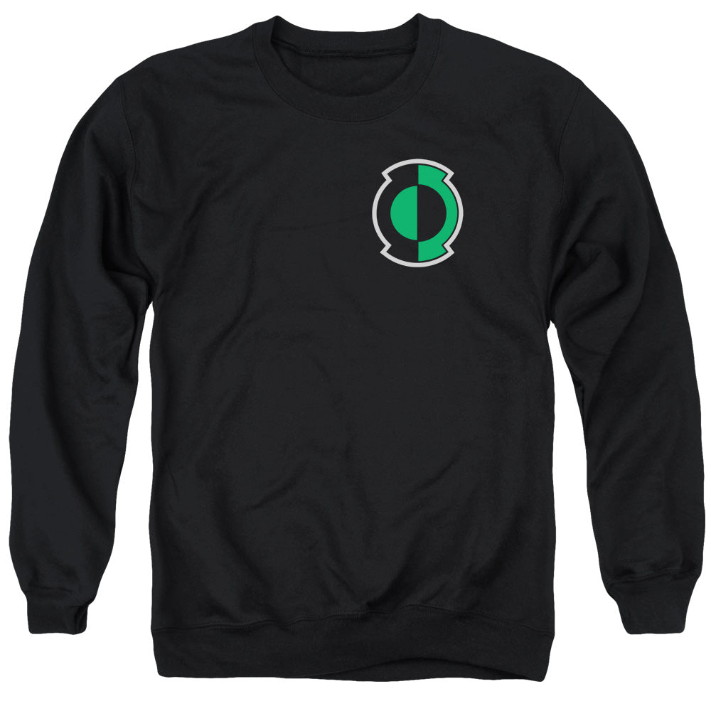 Green Lantern Kyle Logo Mens Crewneck Sweatshirt Black