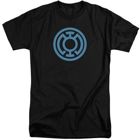 Green Lantern Lt Blue Emblem Mens Tall T Shirt Black Officially Licensed