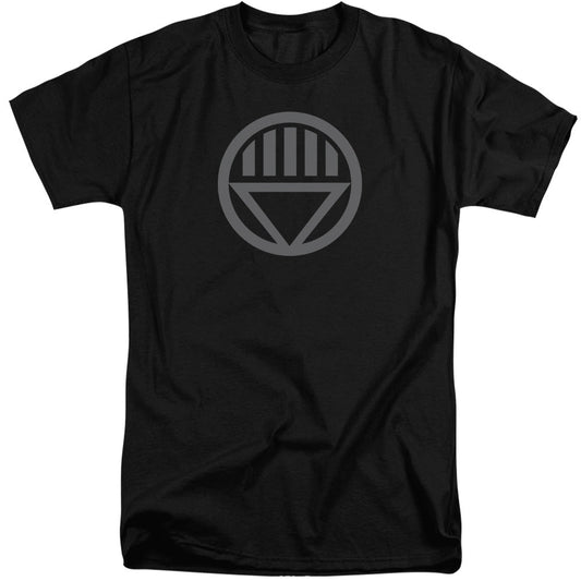 Green Lantern Grey Emblem Mens Tall T Shirt Black Officially Licensed