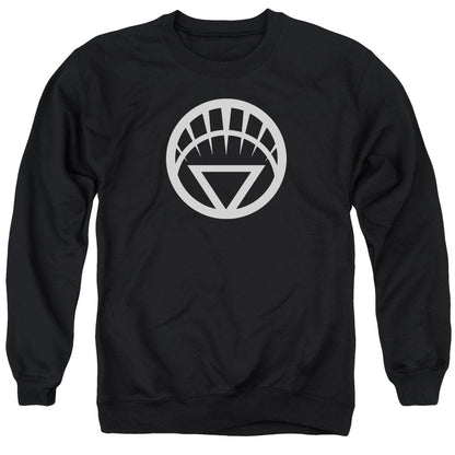 Green Lantern White Emblem Mens Crewneck Sweatshirt Black