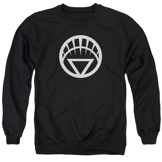 Green Lantern White Emblem Mens Crewneck Sweatshirt Black