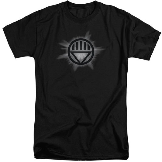 Green Lantern Black Glow Mens Tall T Shirt Black Officially Licensed