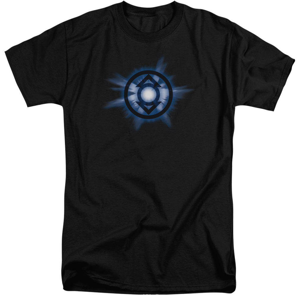 Green Lantern Indigo Glow Mens Tall T Shirt Black Officially Licensed