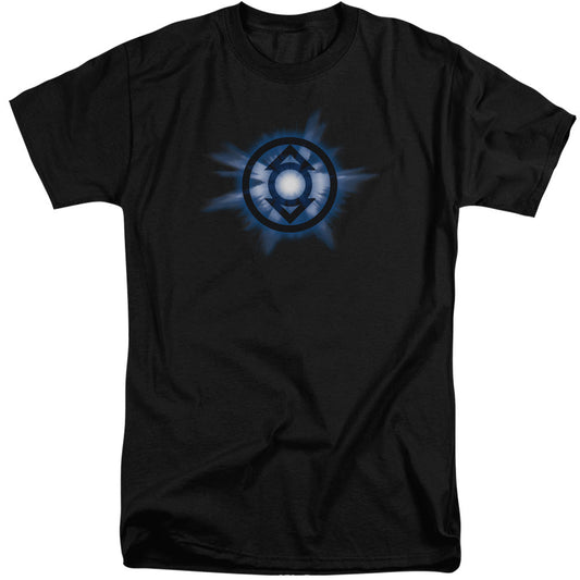 Green Lantern Indigo Glow Mens Tall T Shirt Black Officially Licensed