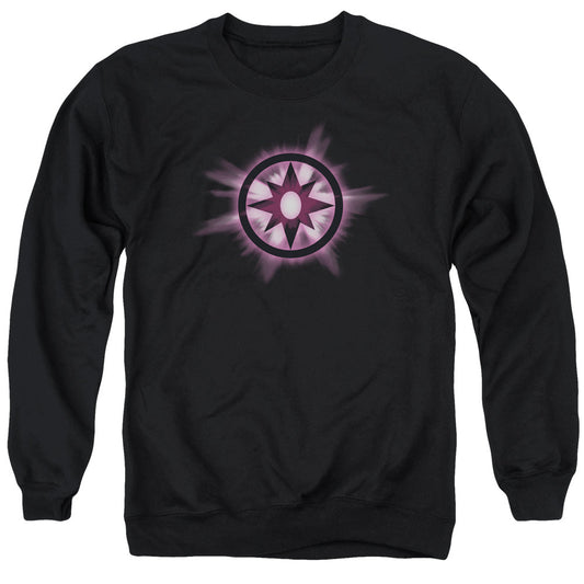 Green Lantern Sapphire Glow Mens Crewneck Sweatshirt Black