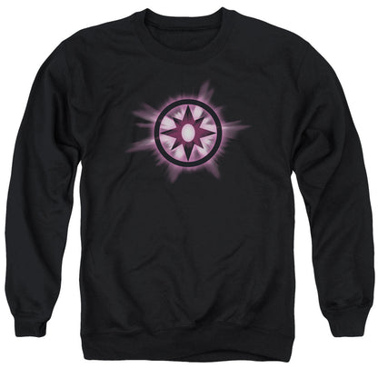 Green Lantern Sapphire Glow Mens Crewneck Sweatshirt Black