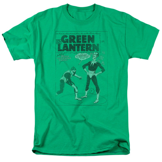 Green Lantern Perilous Traps Mens T Shirt Kelly Green Officially Licensed