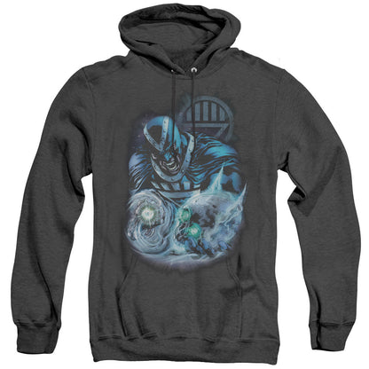 Green Lantern Blackhand Mens Heather Hoodie Black Officially Licensed