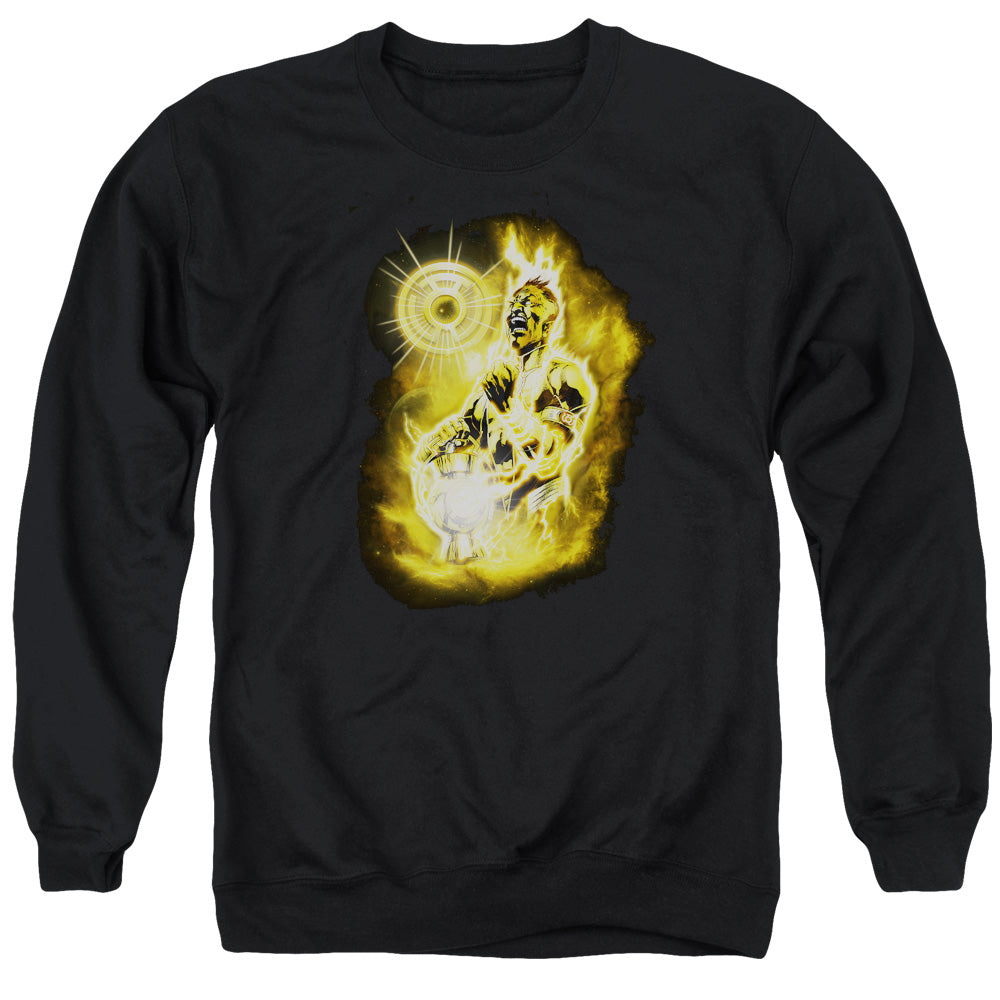 Green Lantern Sinestro Nebula Mens Crewneck Sweatshirt Black