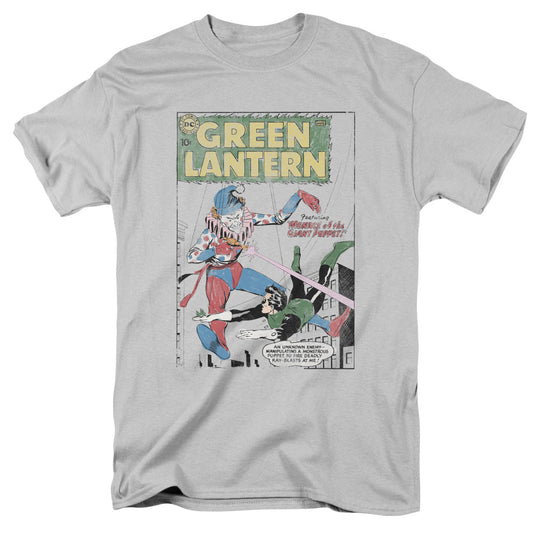 Green Lantern Puppet Menace Mens T Shirt Silver Officially Licensed
