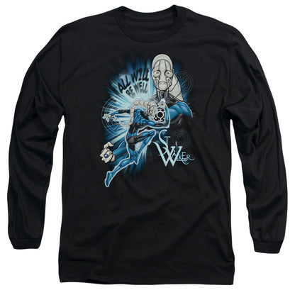 Green Lantern Saint Walker Mens Long Sleeve Shirt Black Officially Licensed
