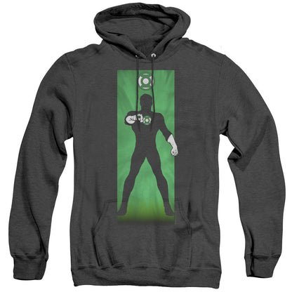 Dc Green Lantern Block Mens Heather Hoodie Black Officially Licensed