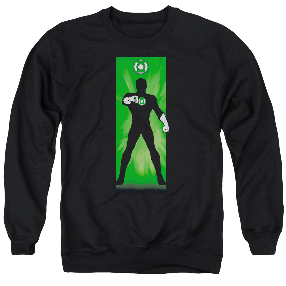 Dc Green Lantern Block Mens Crewneck Sweatshirt Black Officially Licensed