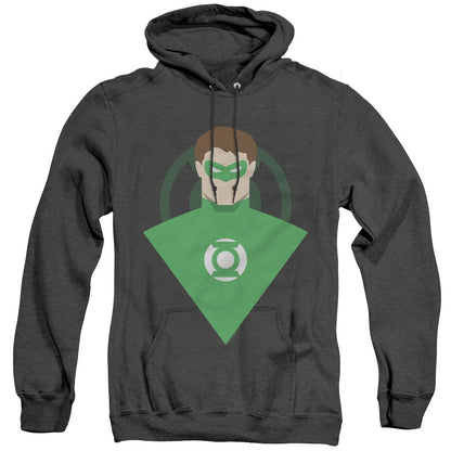 Dc Simple Gl Mens Heather Hoodie Black Officially Licensed