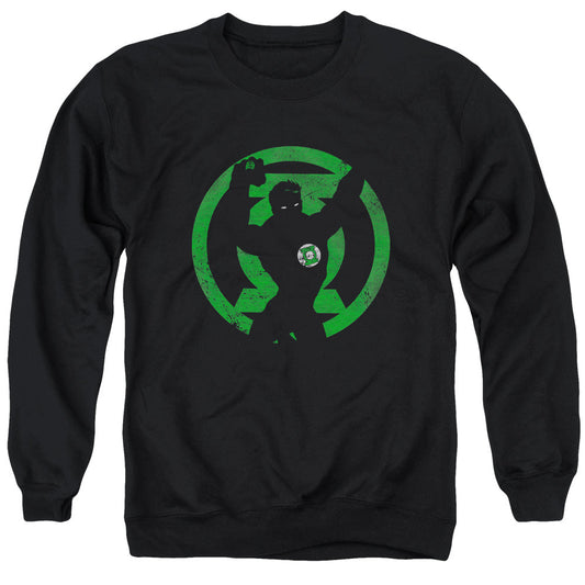 Dc Gl Symbol Knockout Mens Crewneck Sweatshirt Black